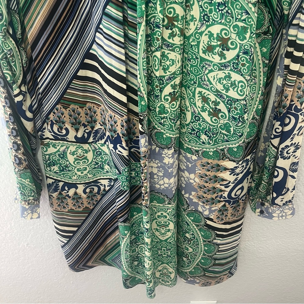 Anthropologie Tiny Caviana Shirt Dress Size Medium - Picture 14 of 14